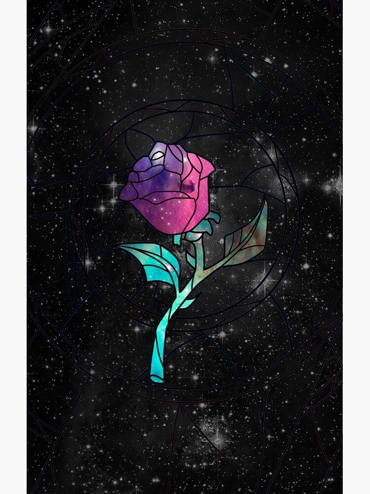 Stained Glass Rose Galaxy by rapplatt