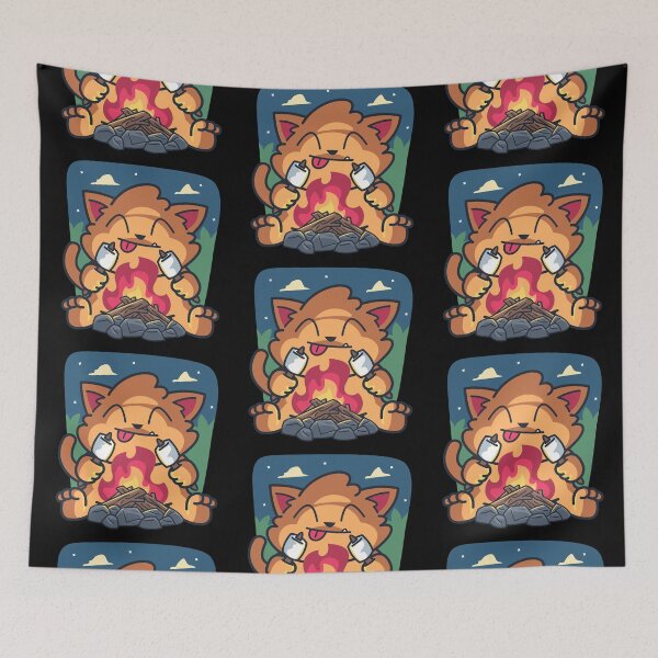 Item preview, Roasting Marshmallows - campfire lovers gift designed and sold by gifts-ideas.