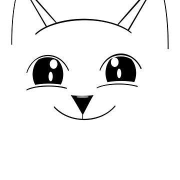 Artwork thumbnail, Smiling Kitteh - Astonished Cat Company by AstonishedCatCo