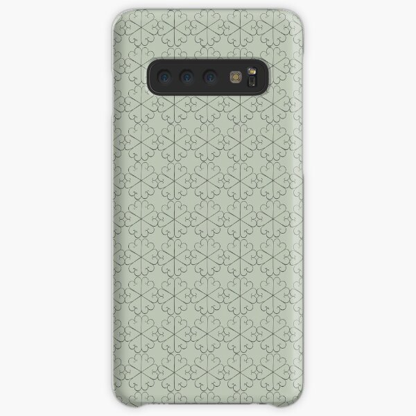 Metal Flowers small design for orchid fabric Samsung Galaxy Snap Case