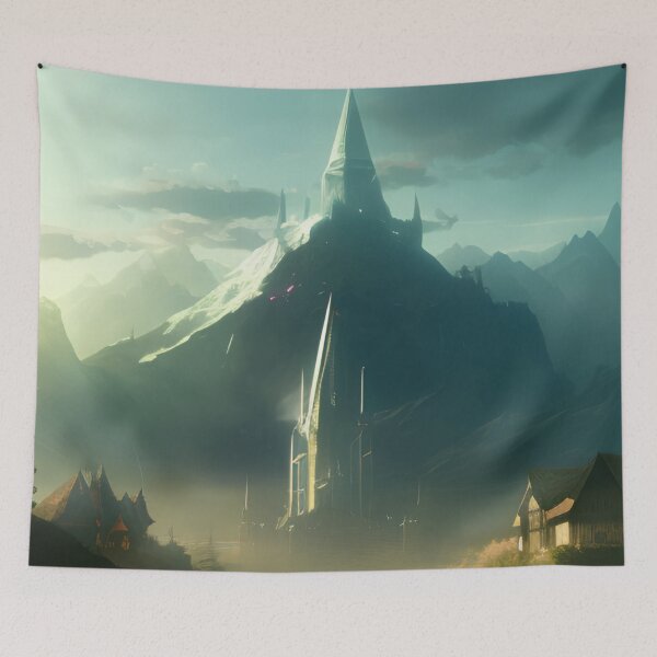 Item preview, Fantasy Landscape Concept Art designed and sold by ArtificialCraft.