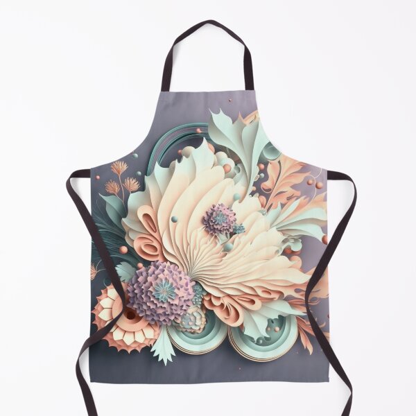 Item preview, Fleuron Floral Playful Colourful Composition Designs for Home Decor, Wedding, Events Fashion and Accessories designed and sold by RAGANADesign.