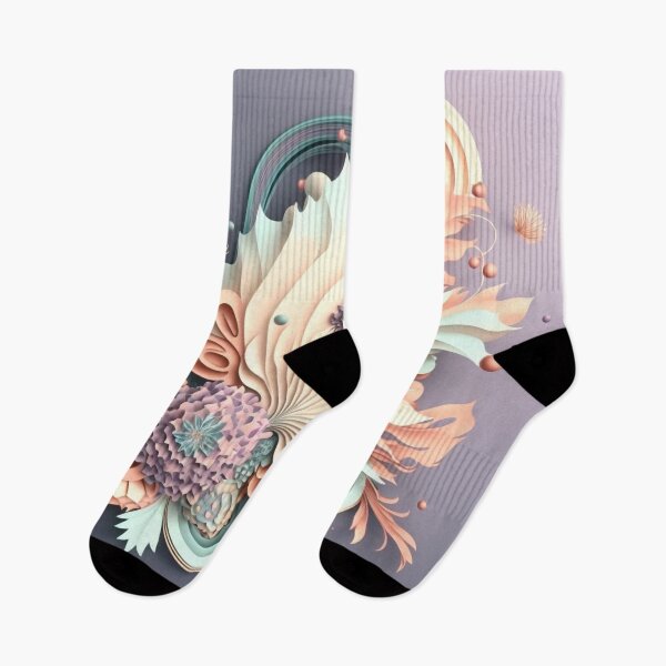 Item preview, Fleuron Floral Playful Colourful Composition Designs for Home Decor, Wedding, Events Fashion  and Accessories  designed and sold by RAGANADesign.