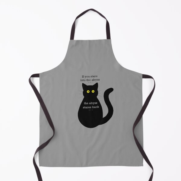 Item preview, If you stare into the Abyss Black Cat designed and sold by Sisarooney.