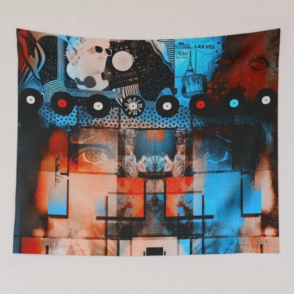 Item preview, Colorful Pop Art Collage  designed and sold by AmezMemes.