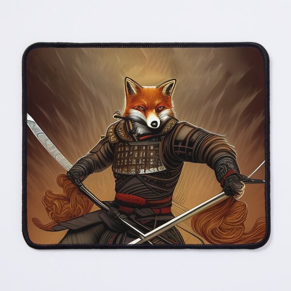 Item preview, Samurai Fox designed and sold by EsoKafi Design.
