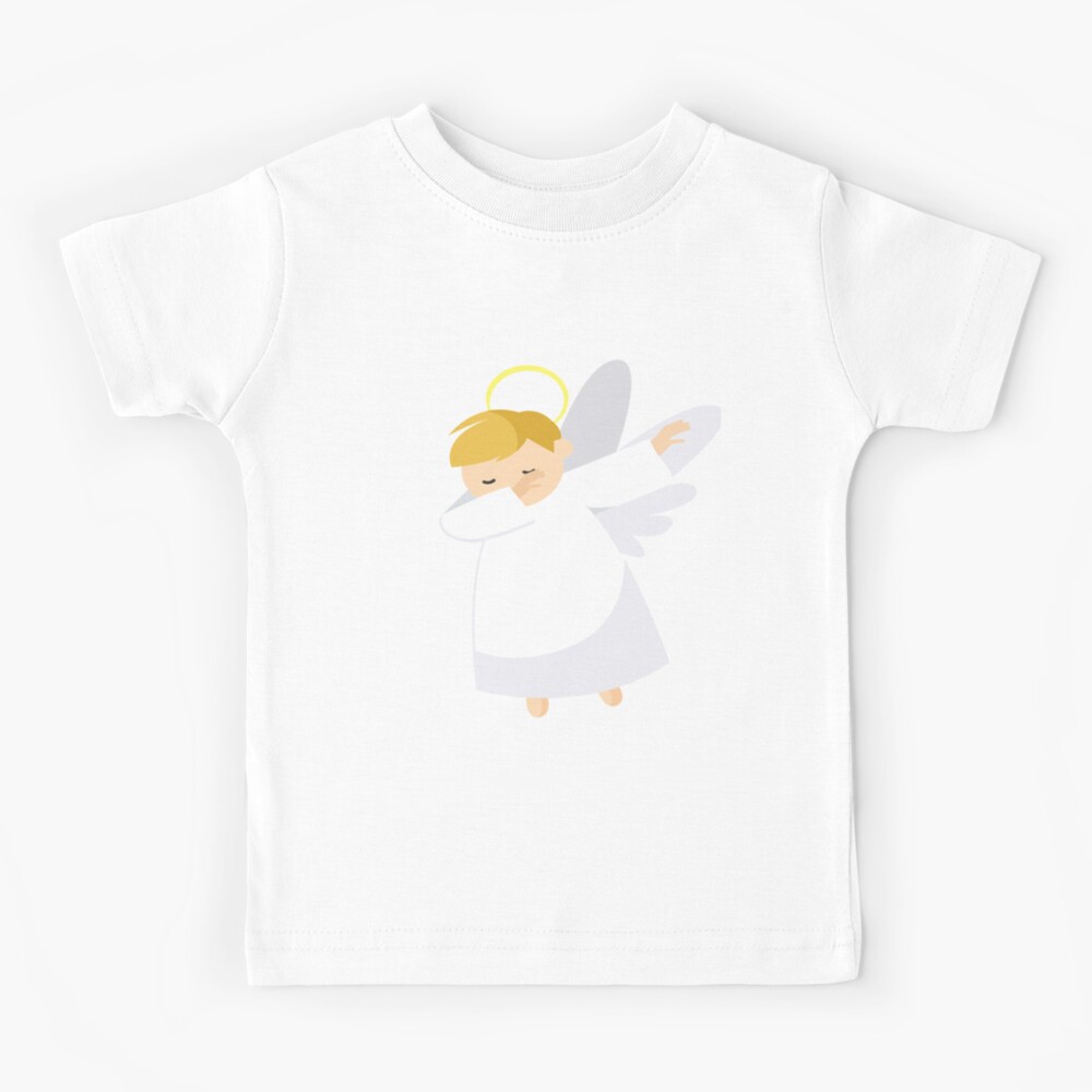 Dabbing Angel Boy Dance Happy Love Spirit Merry Christmas Shirts Kids T Shirt By Allgoodstuff Redbubble - very jolly boy roblox