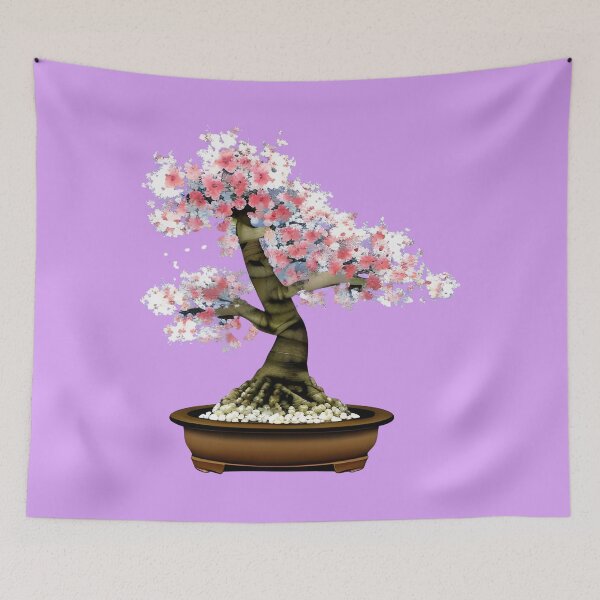 Item preview, Cherry blossom bonsai tree designed and sold by gramizzia.