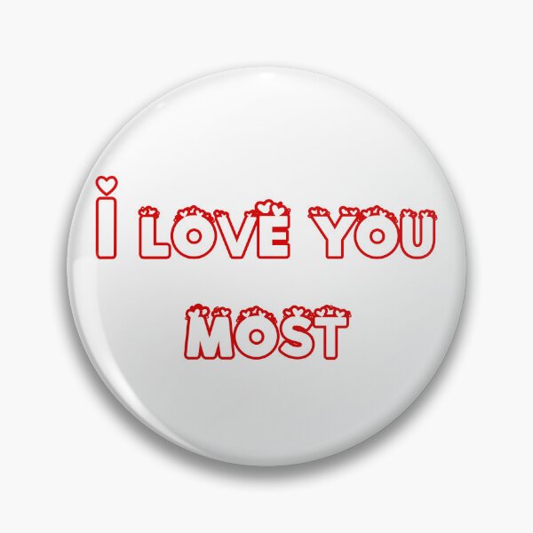 Item preview, Valetines I Love You Most designed and sold by SurullinenArt.