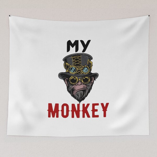 Item preview, my ancestor monkey, my monkey designed and sold by Itsforyou1.