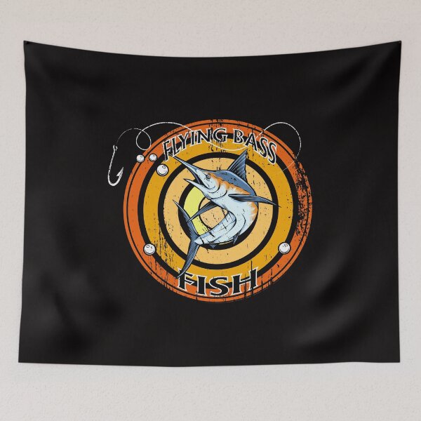 Item preview, Flying Bass Fish  designed and sold by zemama.