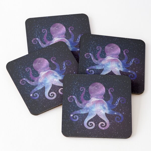 Item preview, Cephalopod Nebula Amongst the Stars designed and sold by Caregiverology.