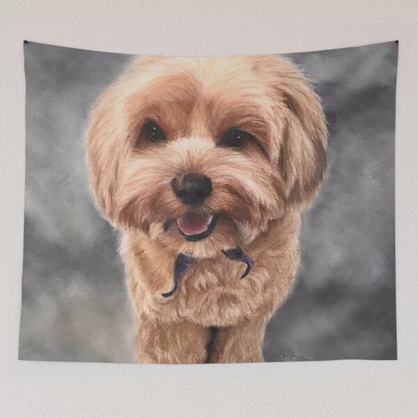 Item preview, Morkie cute little dog designed and sold by NathBros.