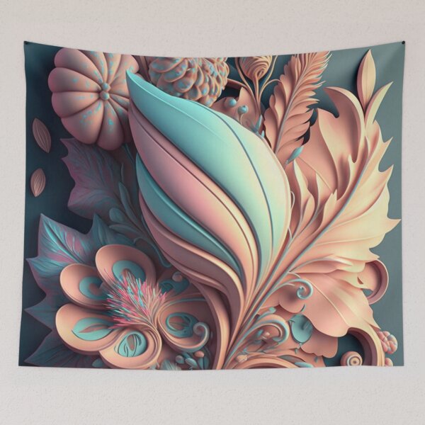 Item preview, Floral Playful Colourful Composition Designs for Home Decor, Wedding, Events Fashion  and Accessories  designed and sold by RAGANADesign.