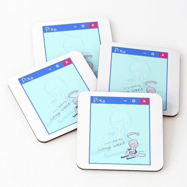 Item preview, Piko's eating cottage cheese designed and sold by Probablynotsam.