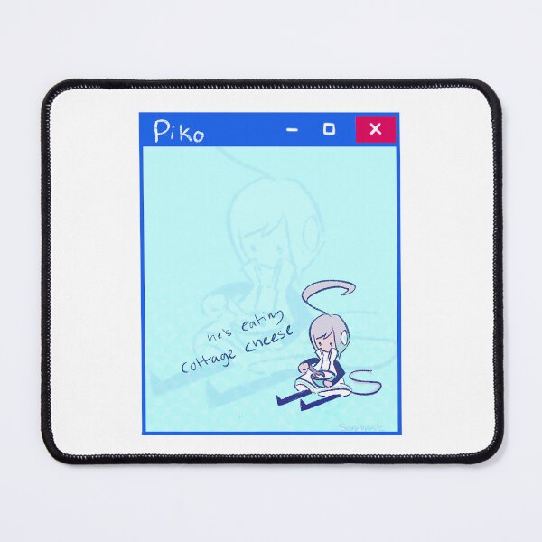 Item preview, Piko's eating cottage cheese designed and sold by Probablynotsam.