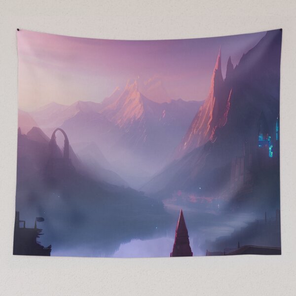 Item preview, Legendary Mountain Artwork designed and sold by ArtificialCraft.