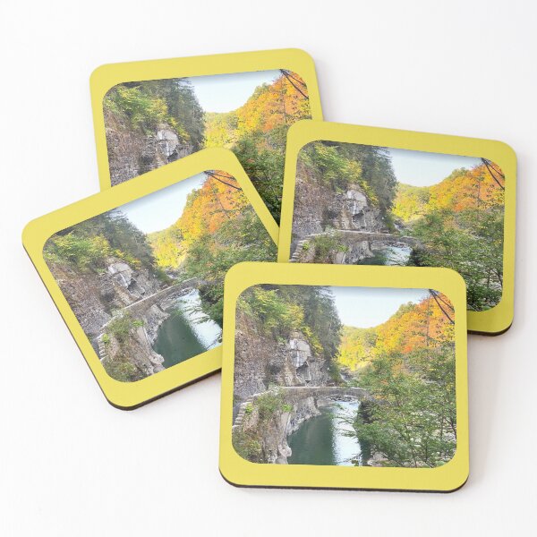 Item preview, Stone Footbridge Over Genesee River Below the Lower Falls, Letchworth State Parkk designed and sold by TechLaughs.
