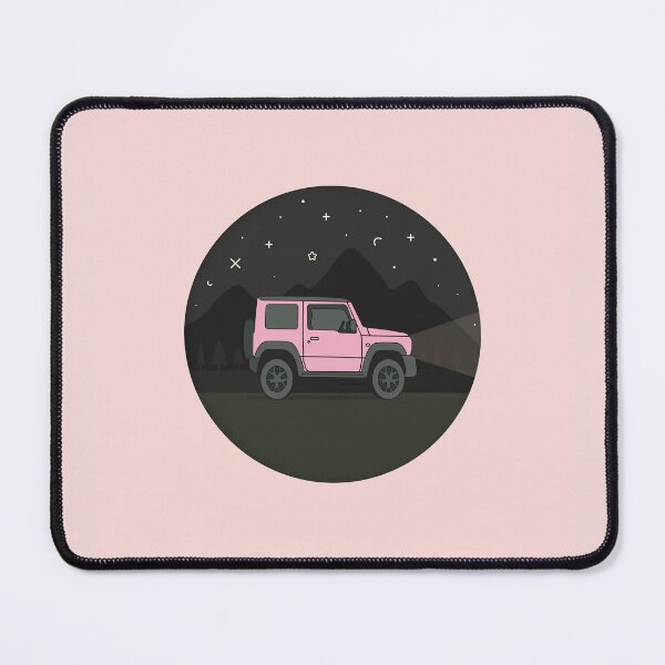 Item preview, Night Adventure in the Mountains | Pink Suzuki Jimny designed and sold by stoicjimny.