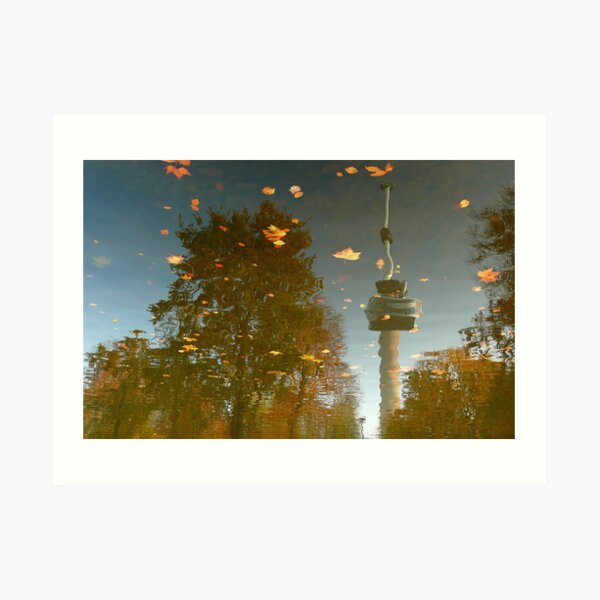 Autumn in Rotterdam Art Print