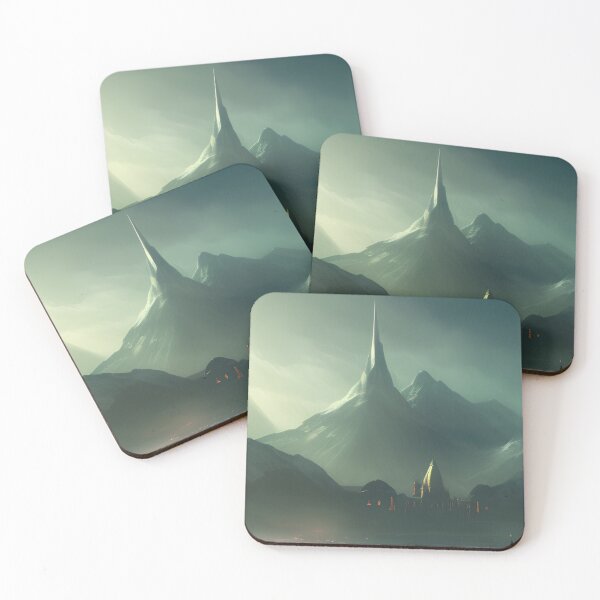 Item preview, Mythical Mountain Scenery designed and sold by ArtificialCraft.