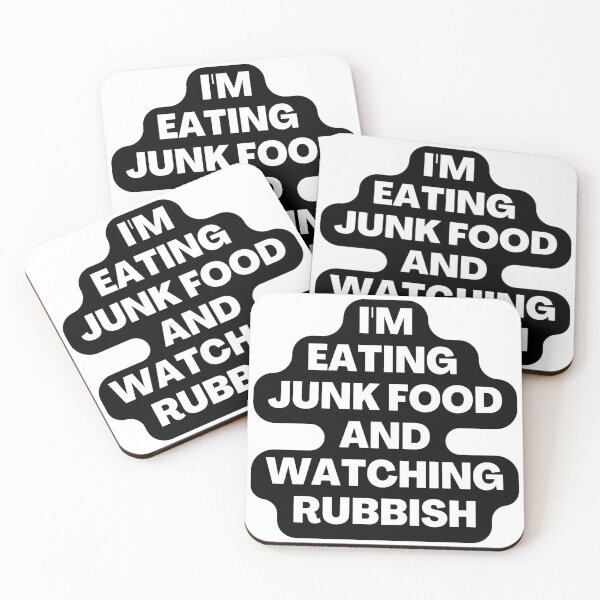 Item preview, Eating Junk Food And Watching Rubbish  designed and sold by Smile Shop ⭐⭐⭐⭐⭐.