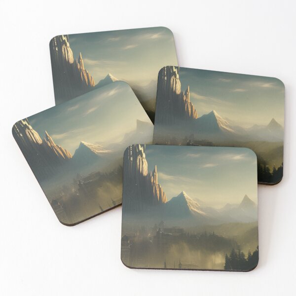 Item preview, Fantasy Landscape Concept Art designed and sold by ArtificialCraft.