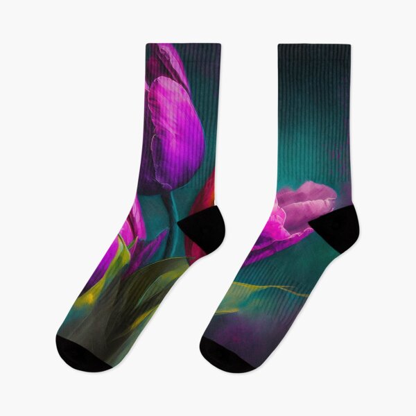 Item preview, Magenta Flower Tulips designed and sold by TheArtfulAllie.