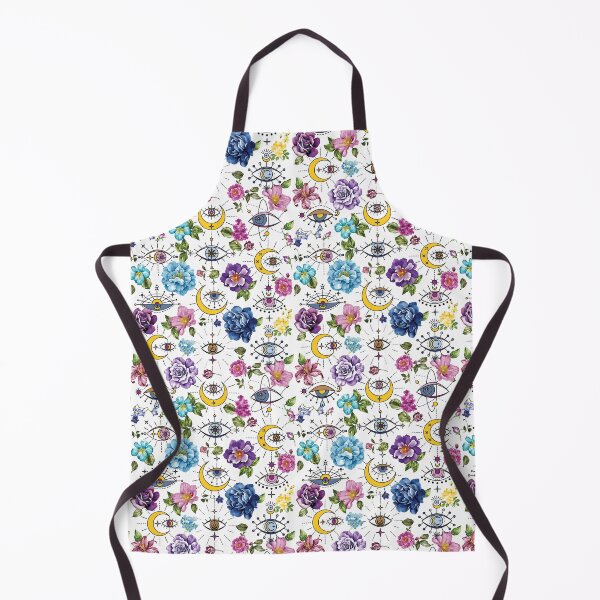 Item preview, Evil Eye Pink Cosmic Moon Flower designed and sold by Everpop.