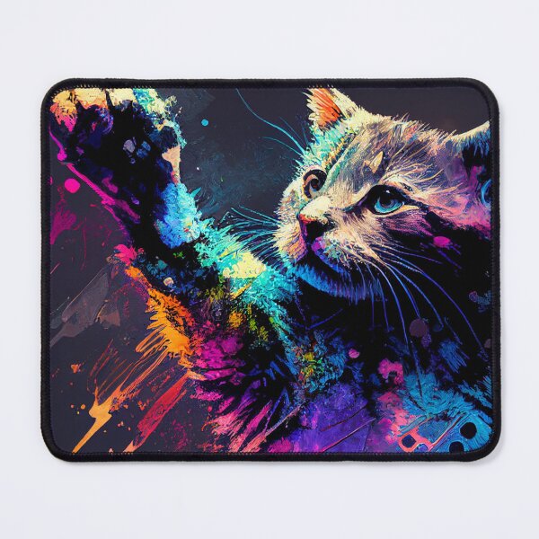 Item preview, cat flipping off designed and sold by colorexz.