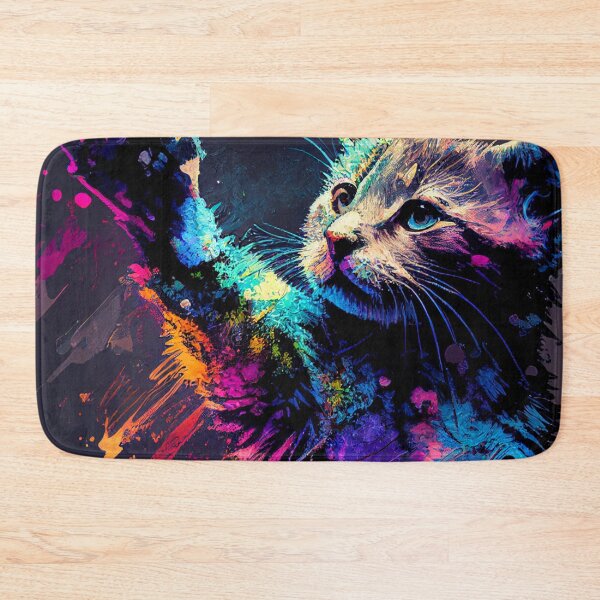 Item preview, cat flipping off designed and sold by colorexz.