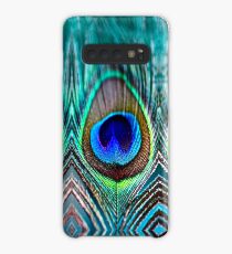 Peacock Feather Case/Skin for Samsung Galaxy