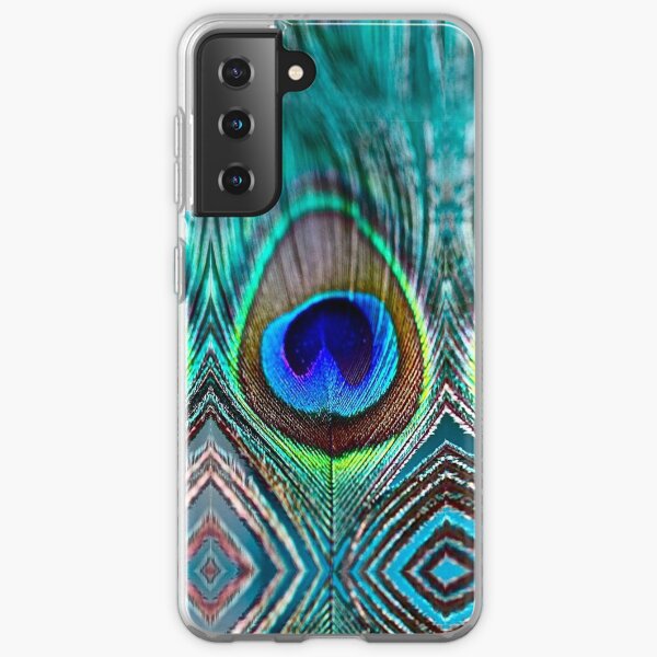 Peacock Feather Samsung Galaxy Soft Case