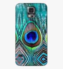 Funda/vinilo para Samsung Galaxy Pluma de pavo real