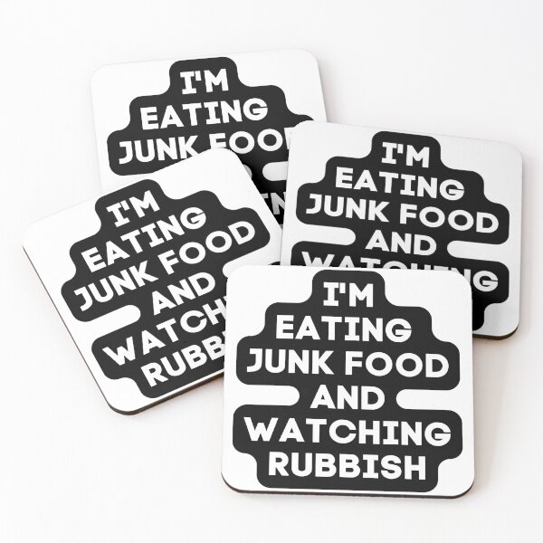 Item preview,   Eating Junk Food And Watching Rubbish  designed and sold by Smile Shop ⭐⭐⭐⭐⭐.