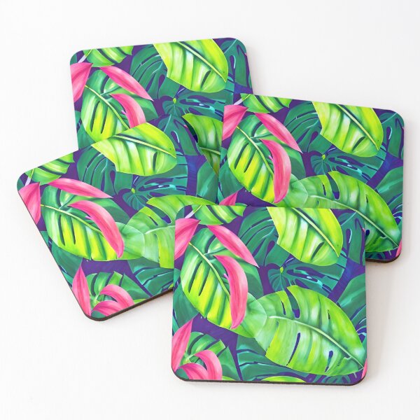 Item preview, tropical leaves designed and sold by Ascooepics.
