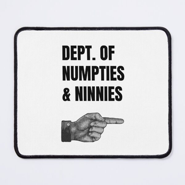 Item preview, Dept of Numpties and Ninnies designed and sold by SirenSeventyOne.