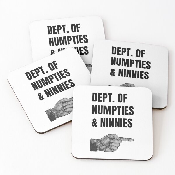 Item preview, Dept of Numpties and Ninnies designed and sold by SirenSeventyOne.