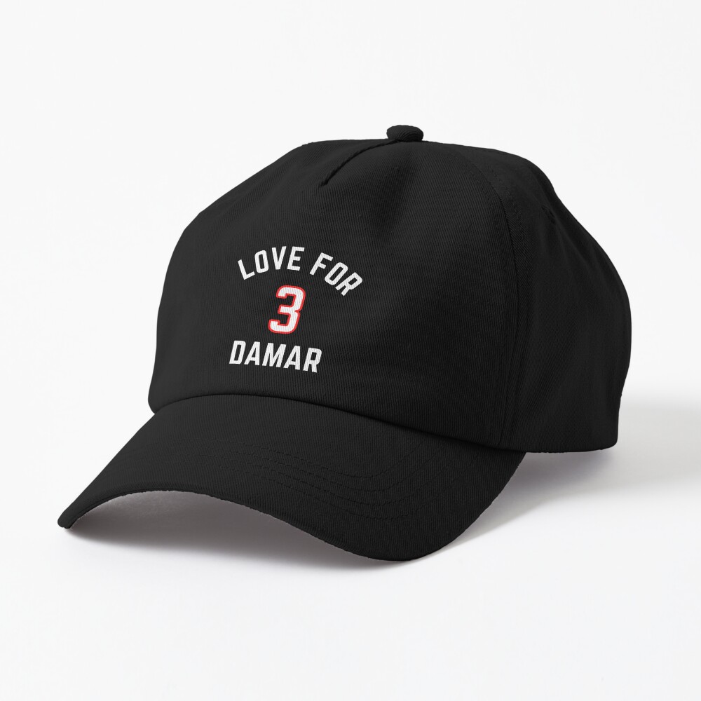 Damar Hamlin 3 Hat / Love For Damr 3 / Buffalo Bills 3 Snapback Hat