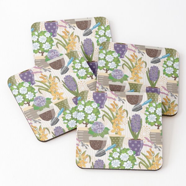 Item preview, Flowering House Plants designed and sold by Pamelandia.