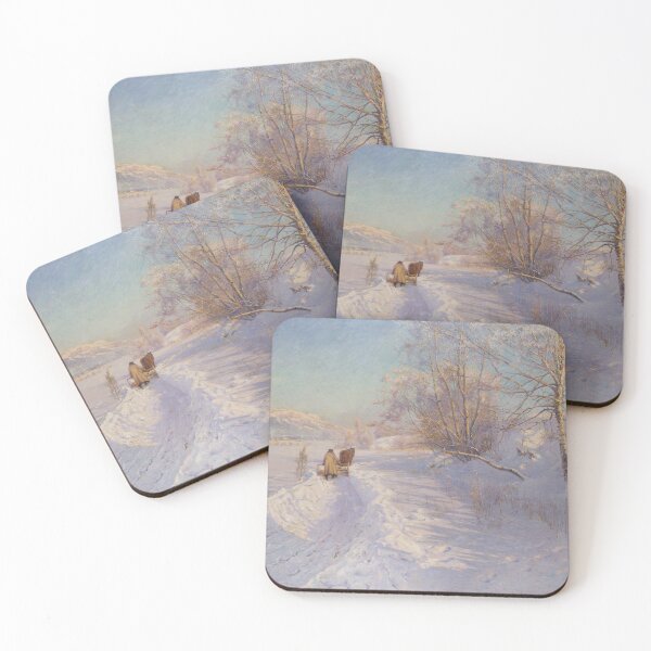Item preview, A Winter Morning after a Snowfall, 1893 designed and sold by Vintage Wall Art.