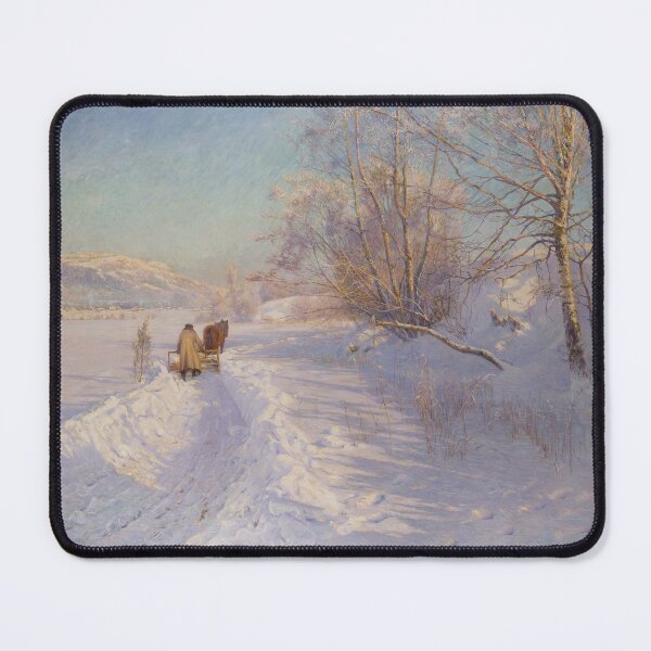 Item preview, A Winter Morning after a Snowfall, 1893 designed and sold by Vintage Wall Art.