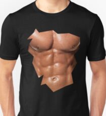 Cool fake six pack abs funny t shirt & Gifts Unisex T-Shirt