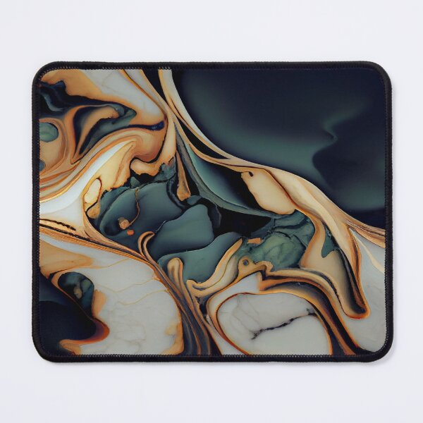Item preview, "The Marble Mosaic" A Graphic Design Project in Gold and Natural designed and sold by HiArtify ❤️.
