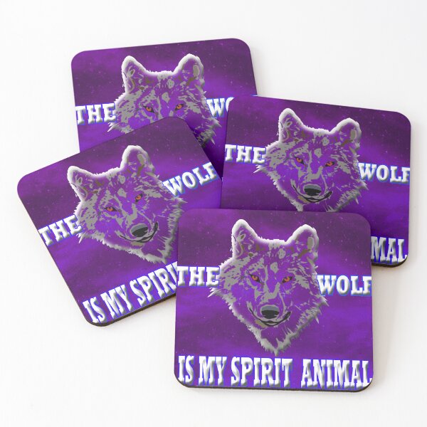 Item preview, The Wolf Is My Spirit Animal designed and sold by Angelle55.