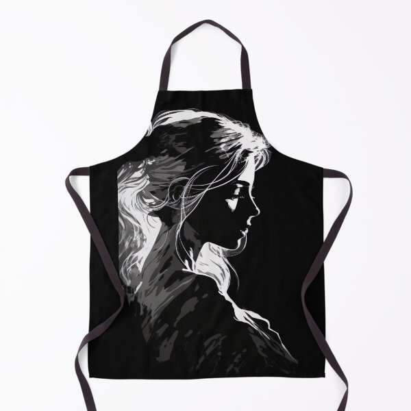 Item preview, Black and White Woman Silhouette Clothing Design designed and sold by Jozzabazza.