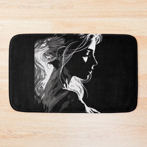 Item preview, Black and White Woman Silhouette Clothing Design  designed and sold by Jozzabazza.