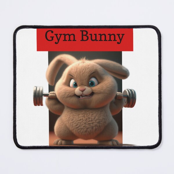 Item preview, Ben the Gym Bunny - Work out time designed and sold by TheArtfulAI.