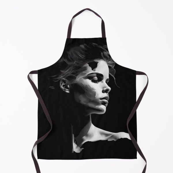 Item preview, Black and White Woman Silhouette Clothing Design designed and sold by Jozzabazza.