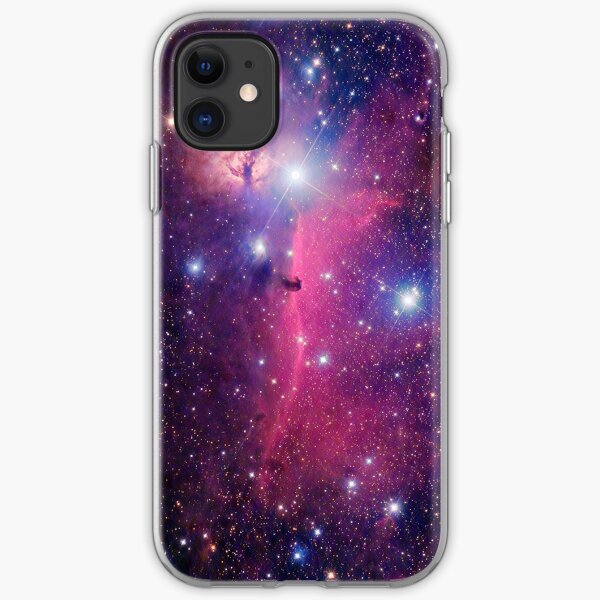 Purple Galaxy iPhone Soft Case